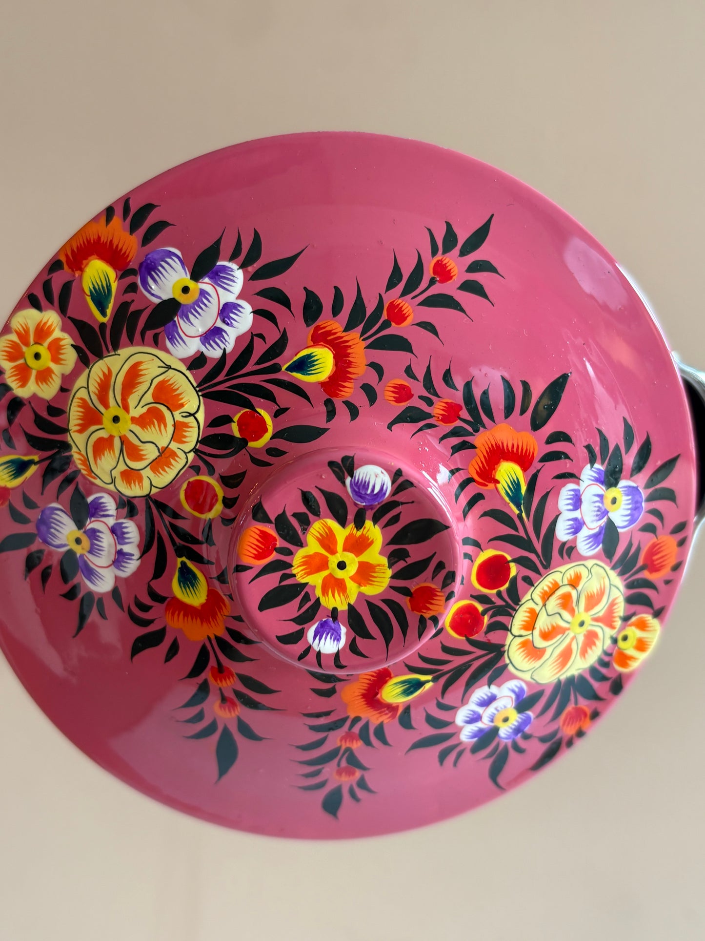 Water Pitcher – Pink Flower