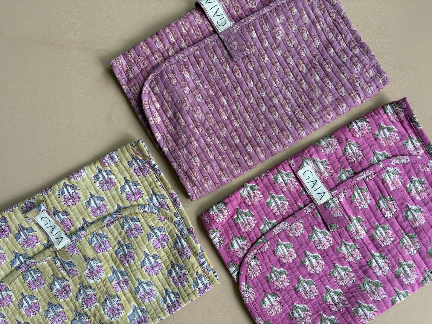 Changing mat - purple mauve