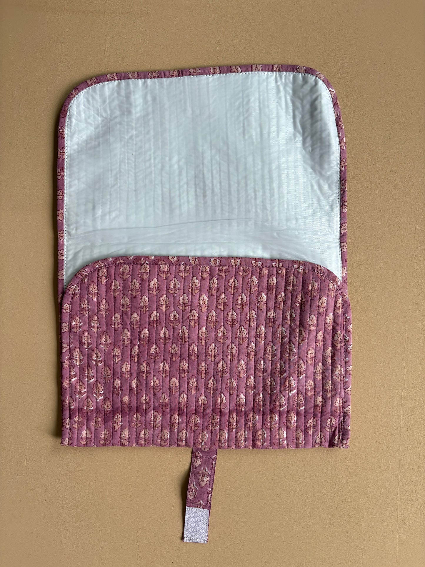 Changing mat - purple mauve