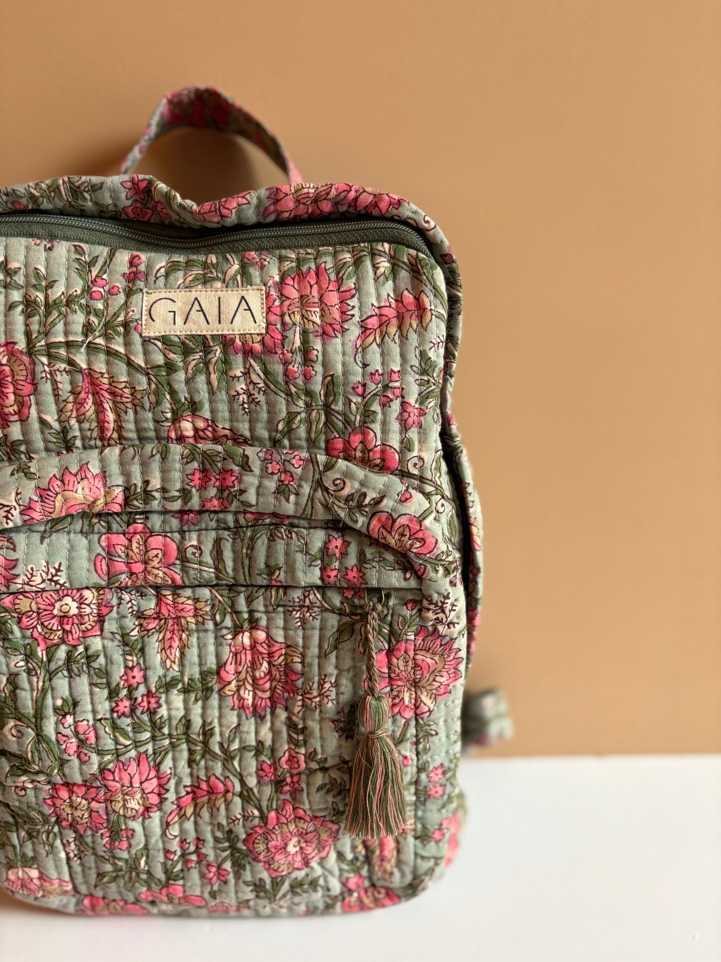 Kids backpack - green garden
