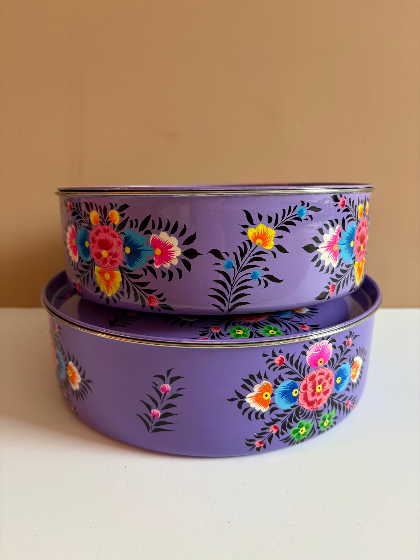 Traditional spice box big – purple