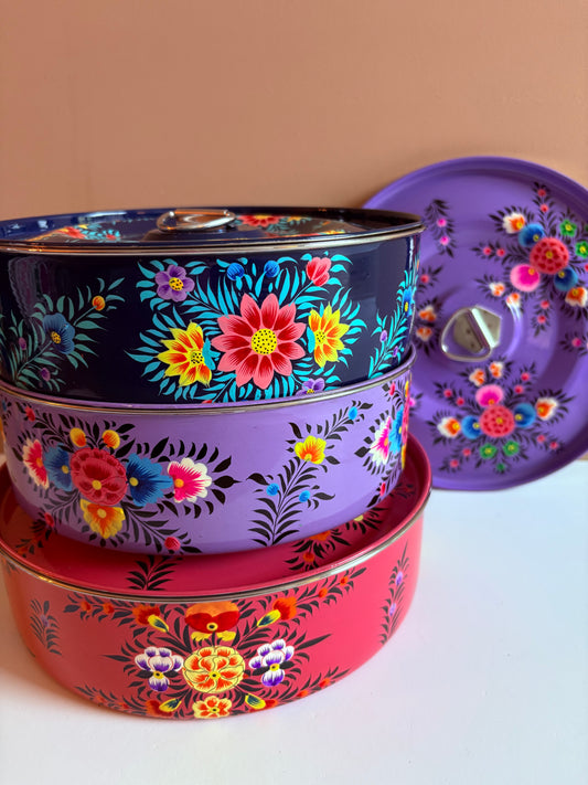 Traditional spice box big – pink