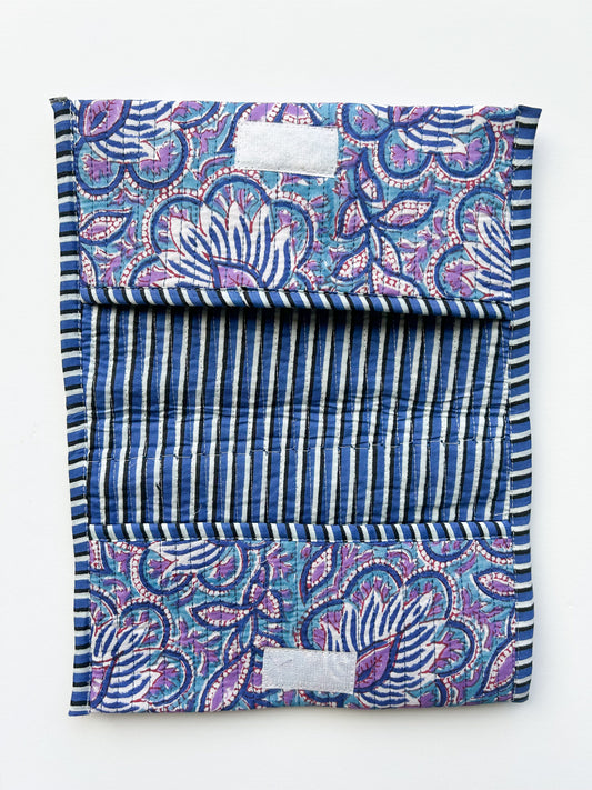 Diaper pouch - flower festival