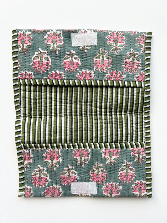 Diaper pouch - green washed