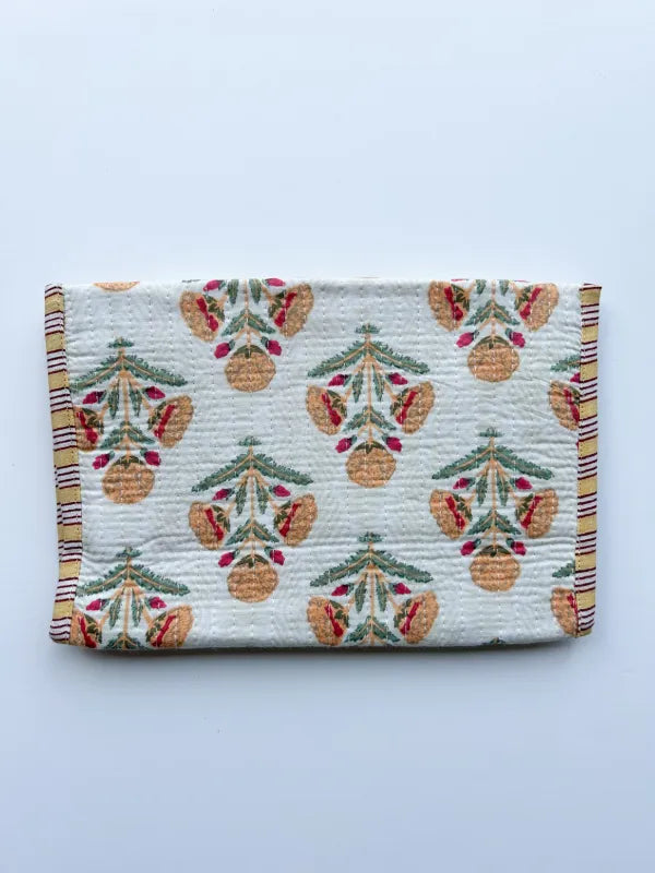 Diaper pouch - yellow harmony