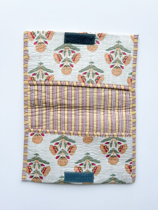 Diaper pouch - yellow harmony