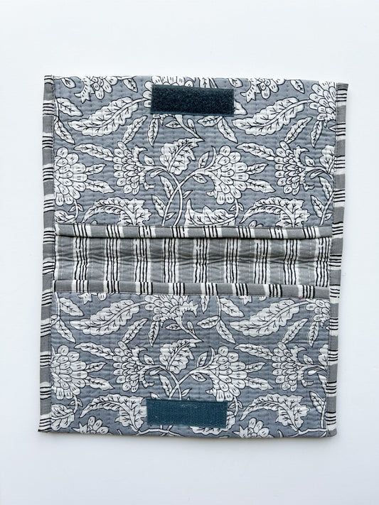 Diaper pouch - marigold melody grey