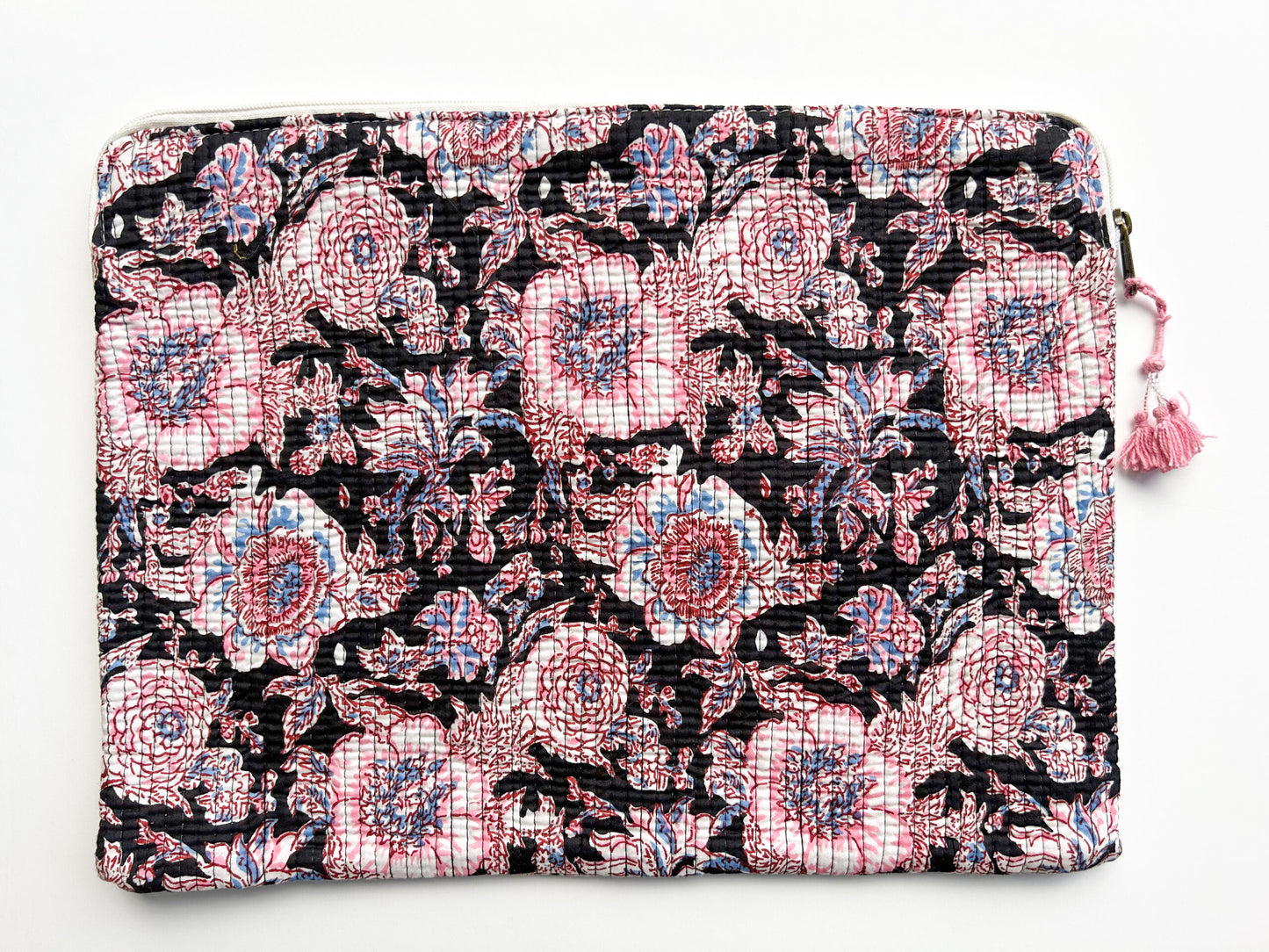 Laptop bag - dark flower