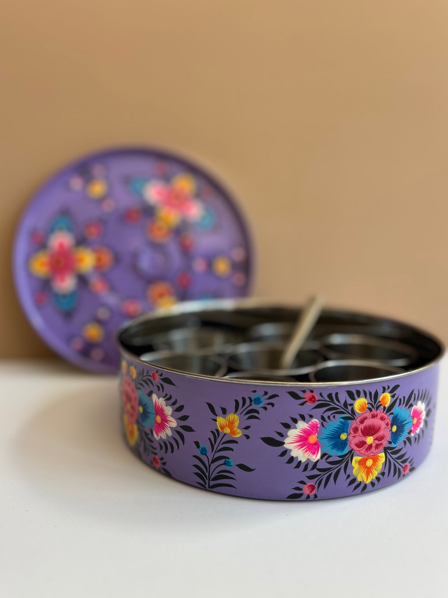 Traditional spice box – purple