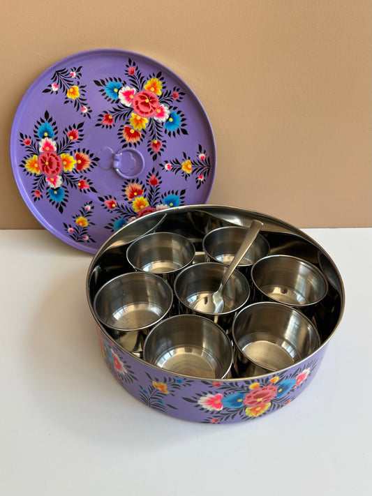 Traditional spice box – purple