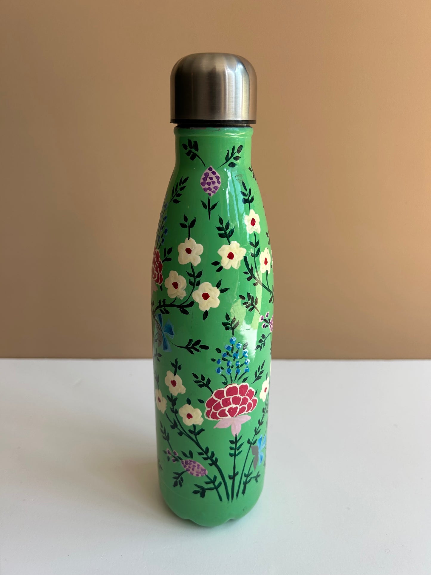 Water bottle - Green bouquet