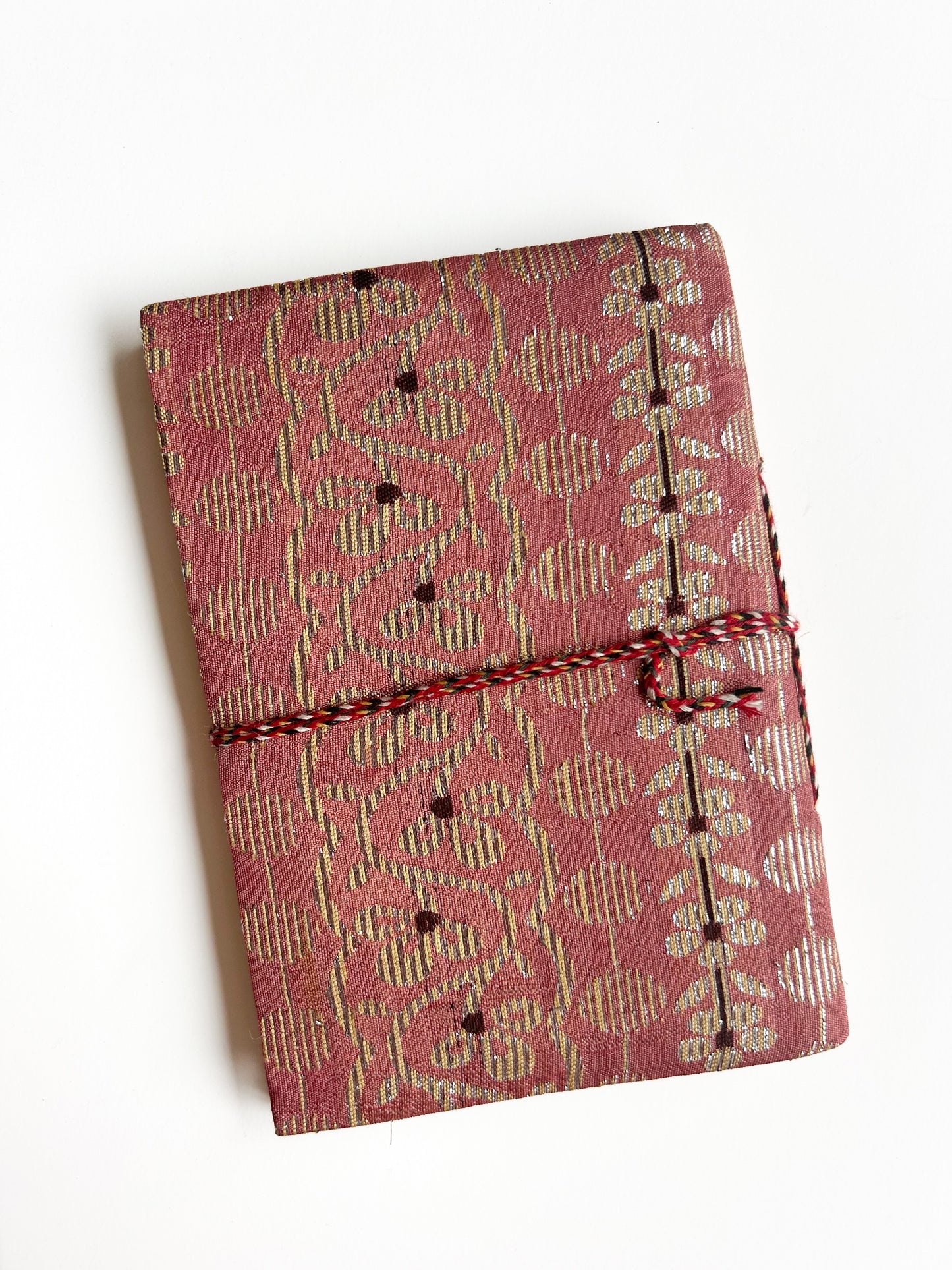 Notebook - old pink/gold