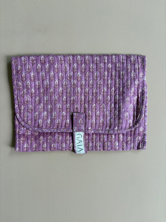 Changing mat - purple mauve