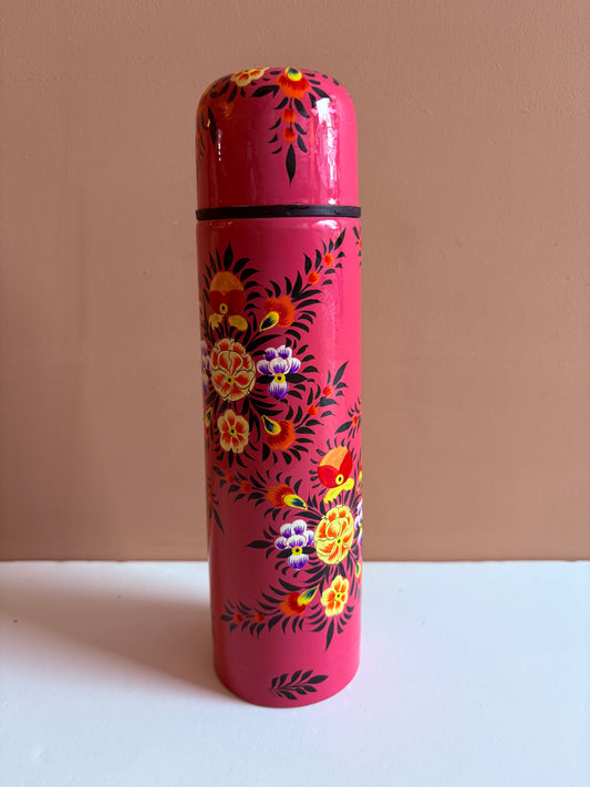 Thermosfles - dark pink