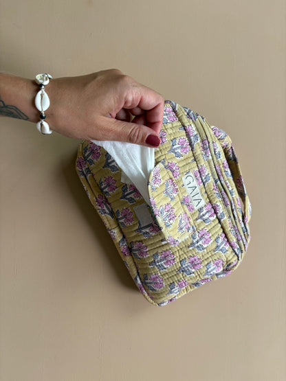 Multifunctional toiletry - yellow flower