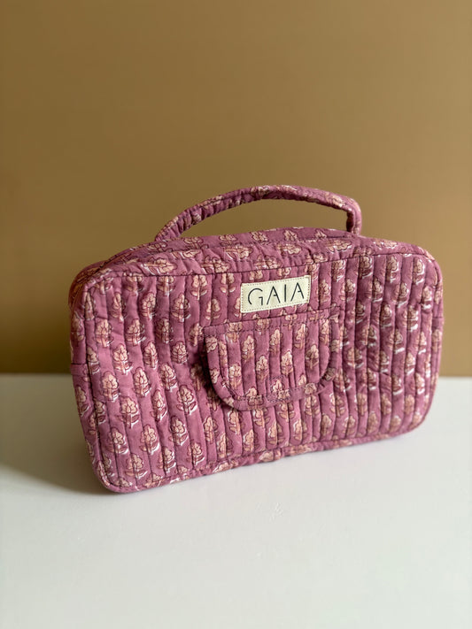 Multifunctional toiletry - purple mauve