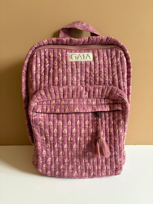 Kids backpack - purple mauve