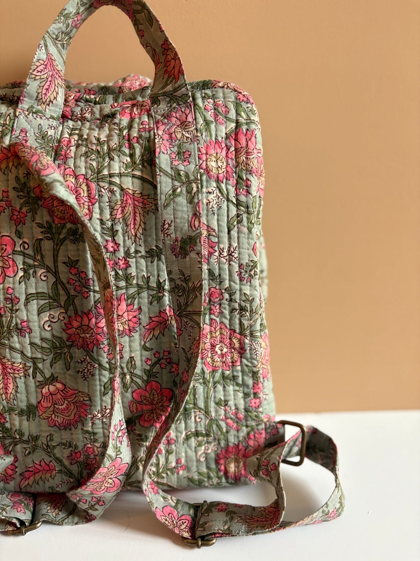 Kids backpack - green garden