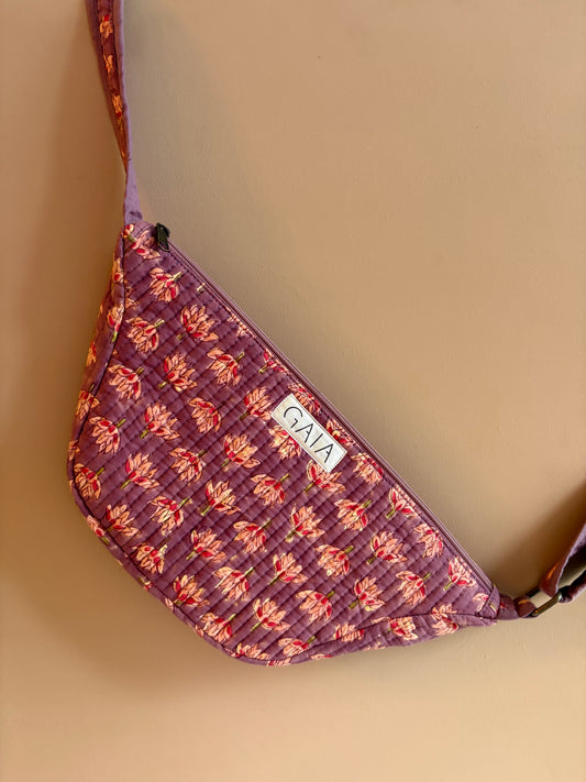 Moon bag - indian leaf