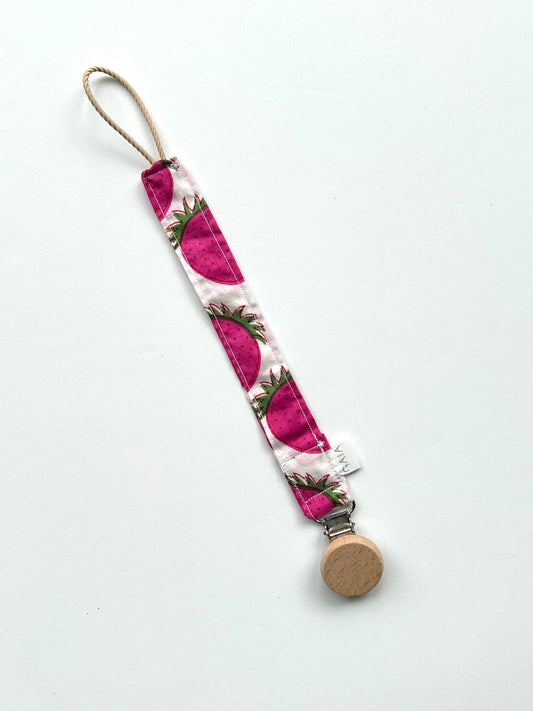 Pacifier cord - strawberry