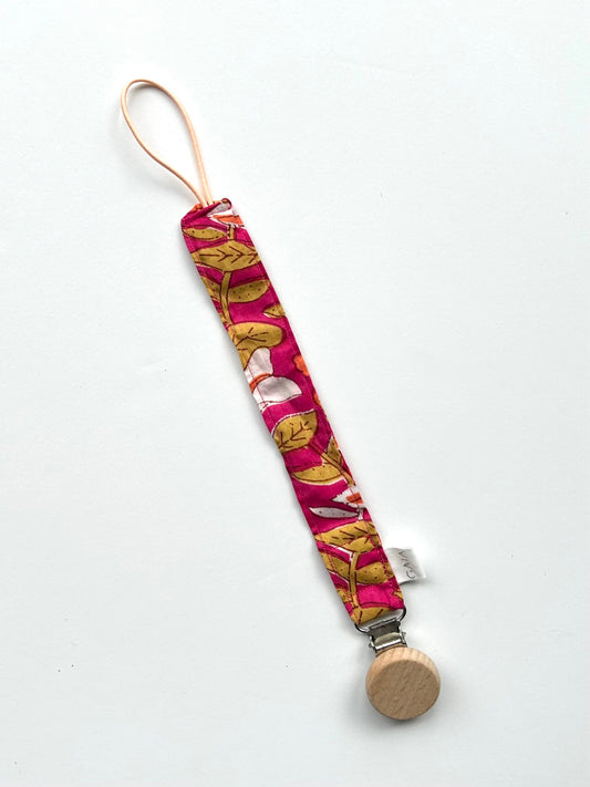 Pacifier cord - pink