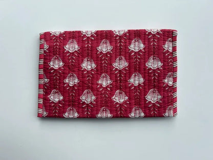 Diaper pouch - fuschia infinite lotus