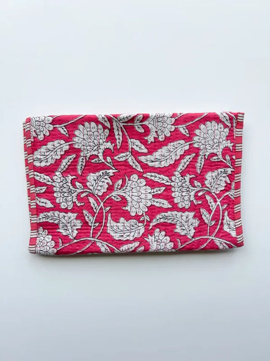 Diaper pouch - marigold melody fuchsia