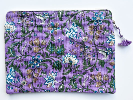Laptop bag - purple