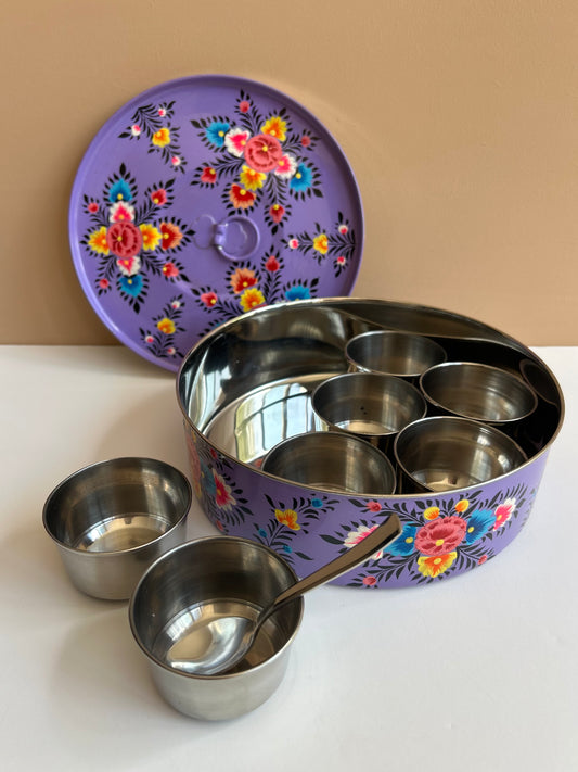 Traditional spice box – purple