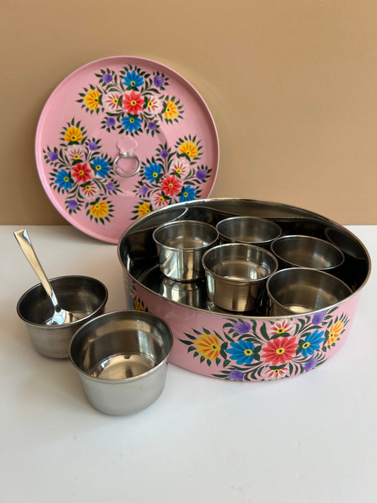 Traditional Spice Box – Pink