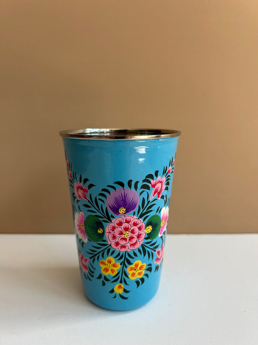 Cup - blue flower 