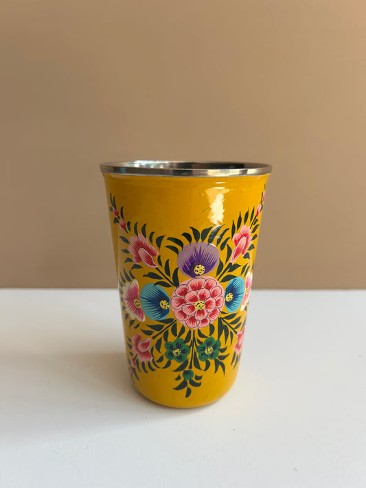 Cup - yellow flower 