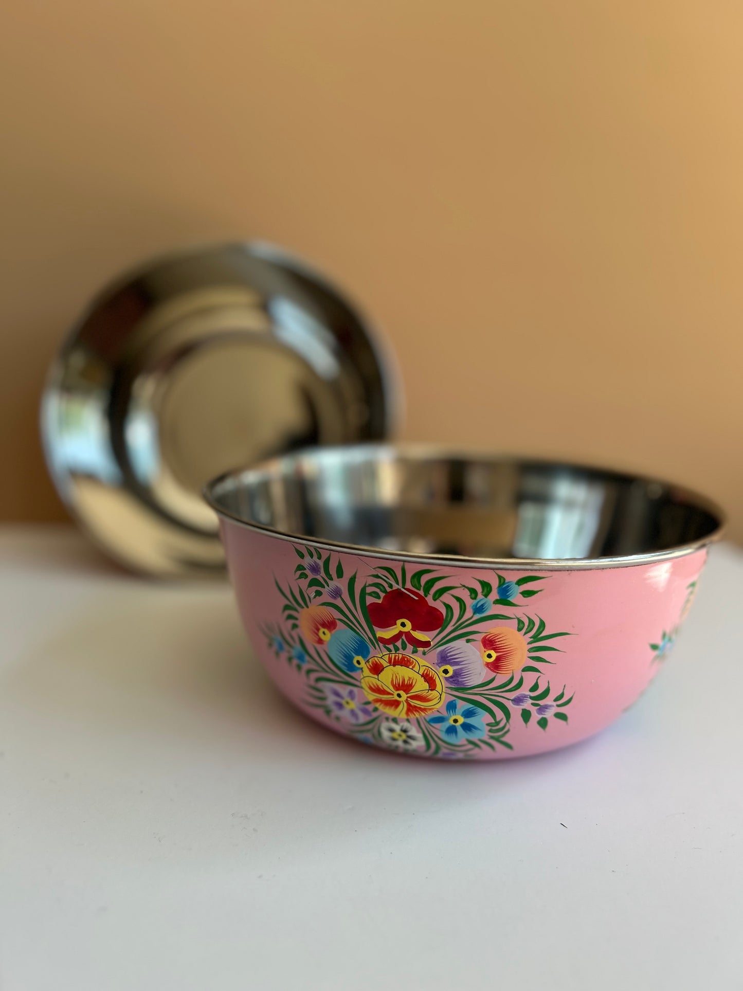 Bowl - pink flower