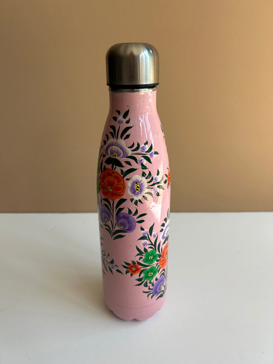 Water bottle - Pink bouquet