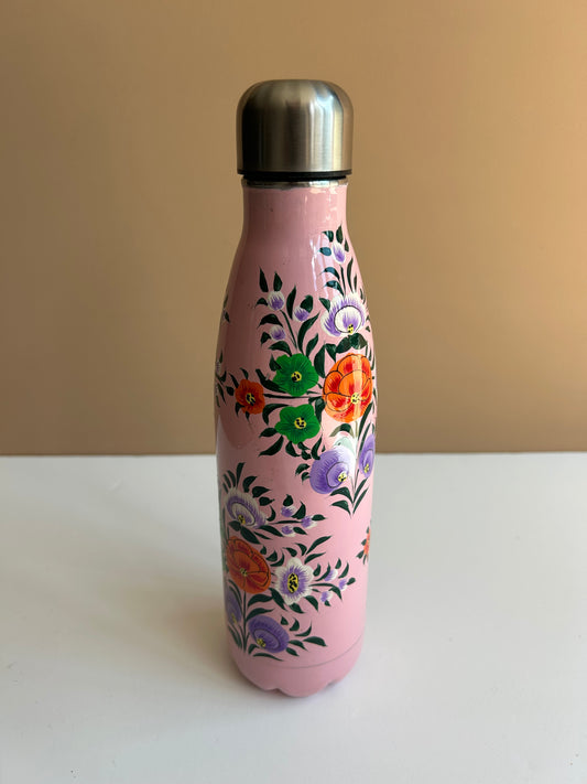Water bottle - Pink bouquet