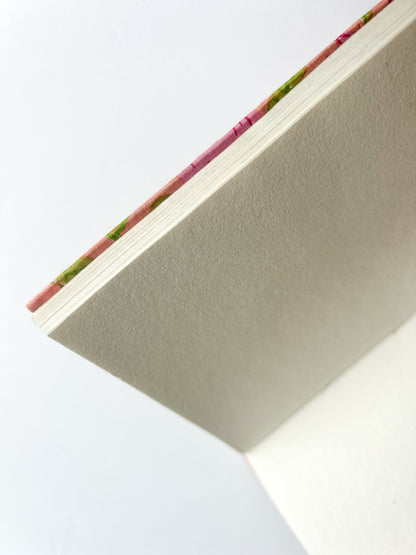 Notebook - old pink/gold