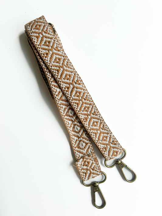 Phone/bag strap - aztec brown