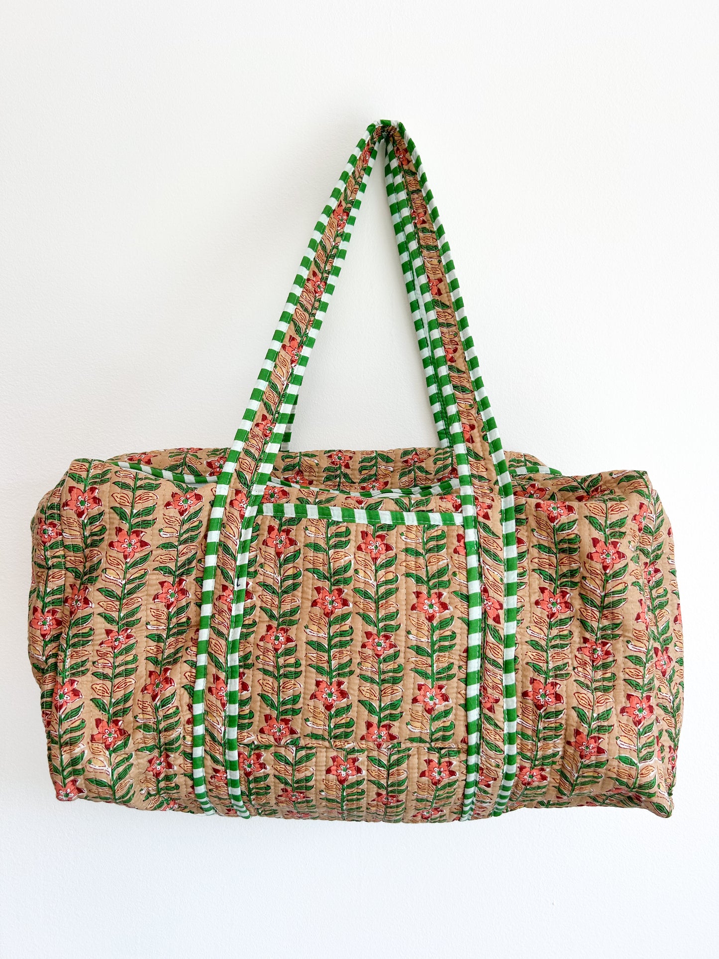Duffelbag - floral vine
